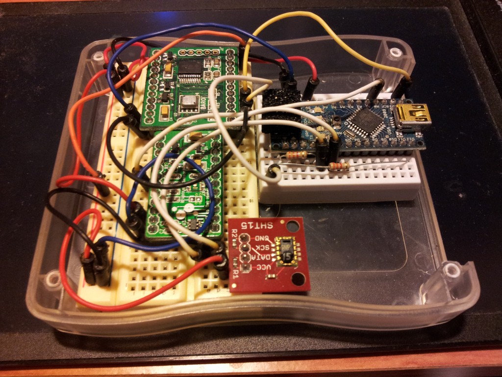 ensamblaje estación meteorológica digital usb con arduino